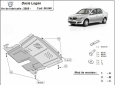 Scut motor Dacia Logan 1 3