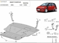 Scut motor și cutie de viteză Smart FourFour benzină 3