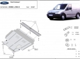 Scut motor Ford Transit Connect 3