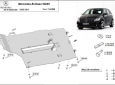 Scut motor și cutie de viteză Mercedes B-Class 3