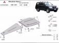 Scut cutie de viteză și diferential Mitsubishi Pajero Sport 1 3