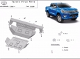 Scut motor și radiator Toyota Hilux Revo 3