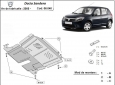 Scut motor Dacia Sandero 3