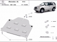 Scut diferențial spate Mercedes ML W163 3