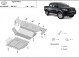 Scut motor și radiator Toyota Hilux 3