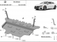 Scut motor Volkswagen Arteon - cutie de viteză automată 3