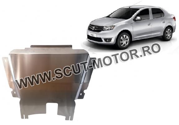 Scut motor metalic din aluminiu Dacia Logan 2