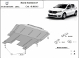 Scut motor metalic din aluminiu Dacia Sandero 2 3
