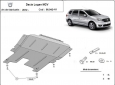 Scut motor metalic din aluminiu Dacia Logan MCV 3