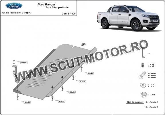 Scut filtru particule Ford Ranger