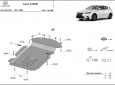 Scut antifurt catalizator pentru Lexus CT200H 3