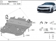 Scut motor Opel Astra L 3
