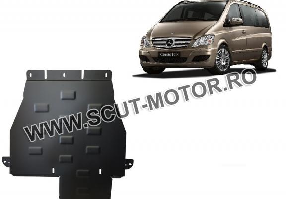 Scut metalic cutie de viteză și reductor Mercedes Viano W639, varianta 4x4 automată