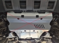 Scut motor si grup fata Toyota Land Cruiser 250 - Aluminiu 5