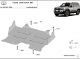 Scut motor si grup fata Toyota Land Cruiser 250 - Aluminiu 3