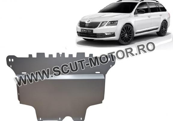 Scut motor din aluminiu Skoda Octavia 3
