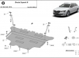 Scut motor din aluminiu Skoda Superb III 3