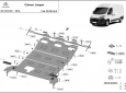 Scut motor din aluminiu Citroen Jumper 3
