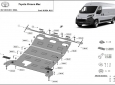 Scut Motor din aluminiu Toyota Proace Max 3
