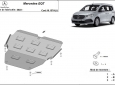 Scut motor din aluminiu Mercedes EQT 2