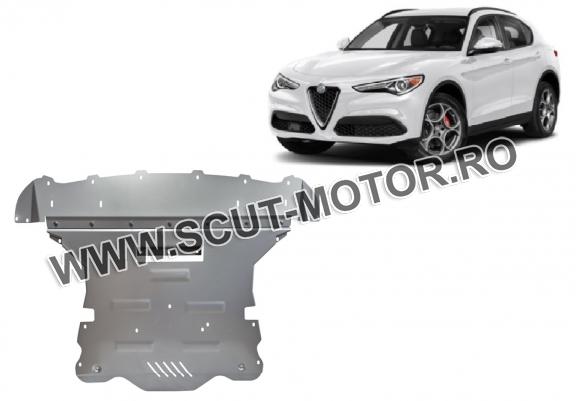 Scut motor din aluminiu Alfa Romeo Stelvio