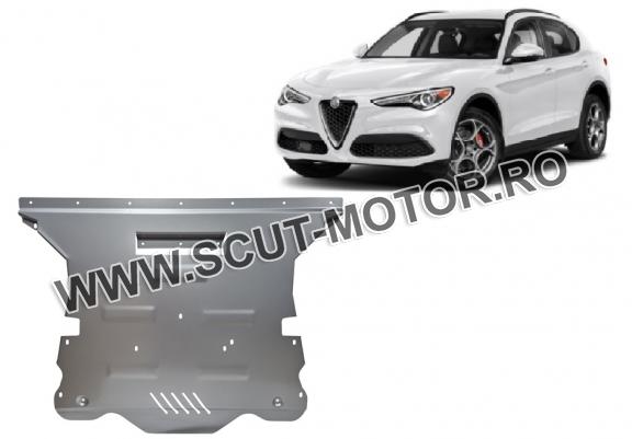 Scut motor din aluminiu Alfa Romeo Stelvio