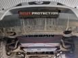 Scut motor din aluminiu Nissan Navara 10