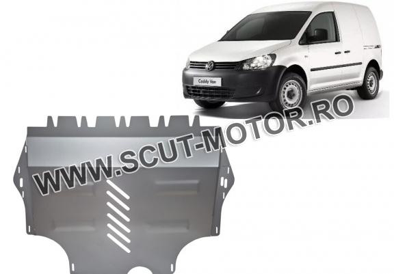 Scut motor din aluminiu VW Caddy cu WEBASTO