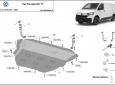 Scut motor din aluminiu Volkswagen Transporter T7 3