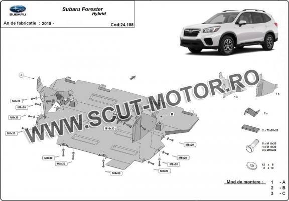 Scut motor Subaru Forester Hybrid