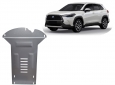 Scut antifurt din aluminiu pentru catalizator Toyota Corolla Cross 1