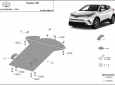 Scut antifurt din aluminiu pentru catalizator Toyota C-HR 3