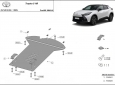 Scut antifurt din aluminiu pentru catalizator Toyota C-HR 3