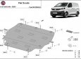 Scut motor din aluminiu Fiat Scudo 2