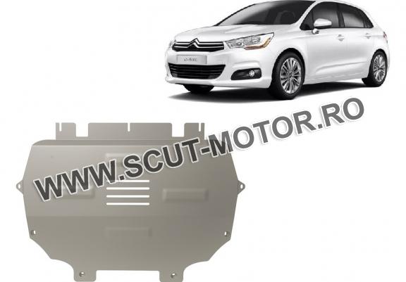 Scut motor din aluminiu Citroen C4