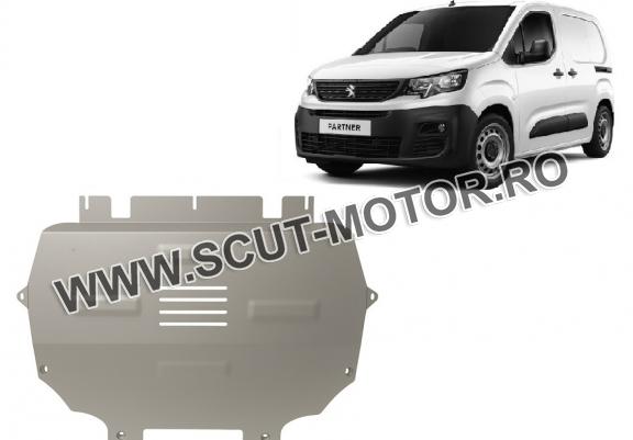 Scut motor din aluminiu Peugeot Partner