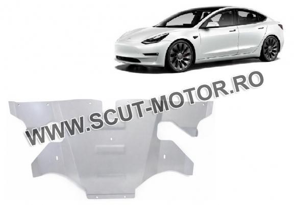 Scut motor spate din aluminiu Tesla Model 3 AWD