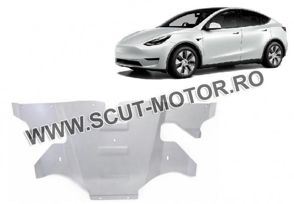 Scut motor spate din aluminiu Tesla Model Y AWD
