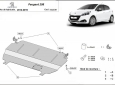 Scut motor Peugeot 208 2