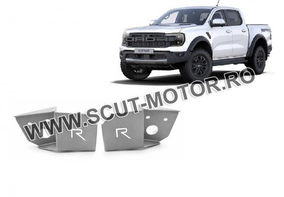 Scut de protecție din aluminiu pentru senzorul brațului de suspensie spate Ford Ranger Raptor