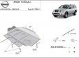 Scut motor din aluminiu Nissan Pathfinder 2