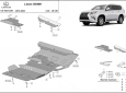 Scut motor Lexus GX460 2
