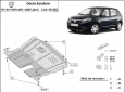 Scut motor Dacia Sandero 2
