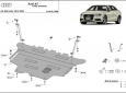 Scut motor Audi A3 (8V) - cutie de viteză automată 2