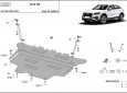 Scut motor din aluminiu Audi Q2 2