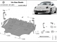 Scut motor din aluminiu Volkswagen New Beetle 2