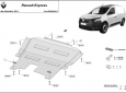 Scut motor din aluminiu Renault Express  2