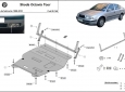 Scut motor Skoda Octavia Tour 2