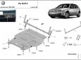 Scut Motor Volkswagen Golf 4 2