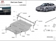 Scut motor din aluminiu Seat Leon Cupra 2